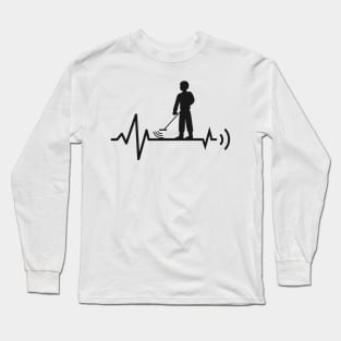 Metal Detector Detectoring Detectorist Long Sleeve T-Shirt